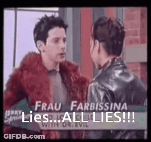 Fur Coat Man And Leather Jacket Woman Talking GIF