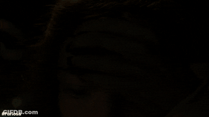 Furiosa Black Paint On Forehead GIF