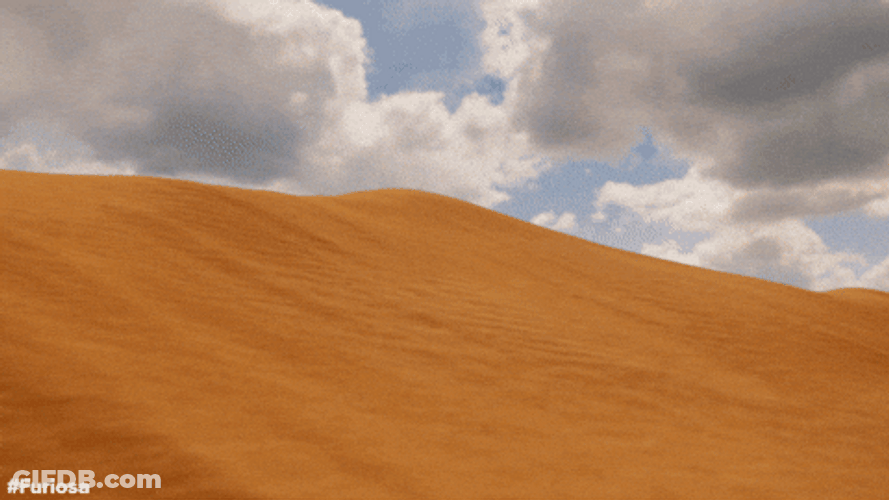 Furiosa Driving In The Dessert GIF