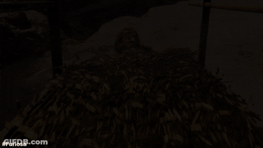 Furiosa Falling To The Fire GIF