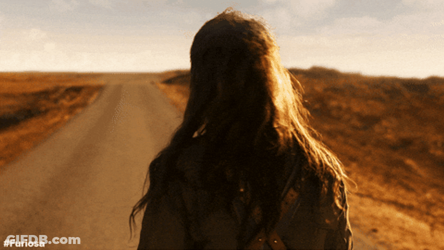 Furiosa Looking Back GIF