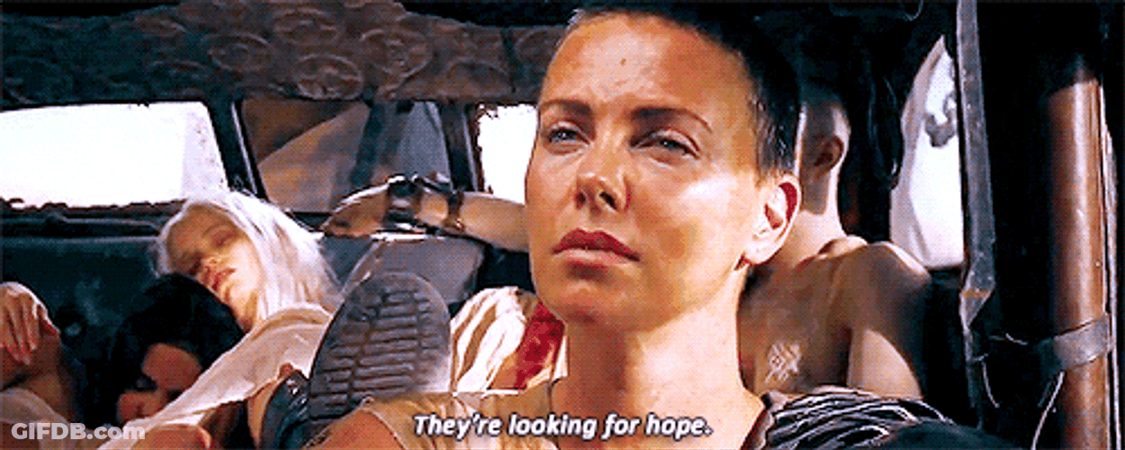 Furiosa Looking For Hope GIF