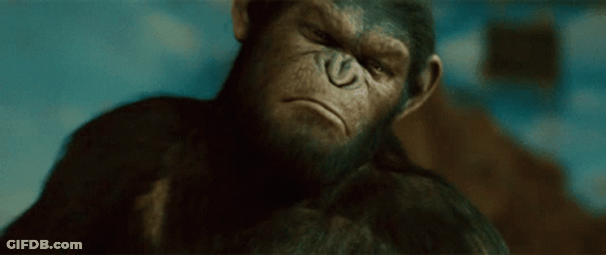 Furious Caesar Shouts GIF