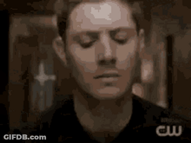 Furious Dean Winchester Slamming Things Wild GIF