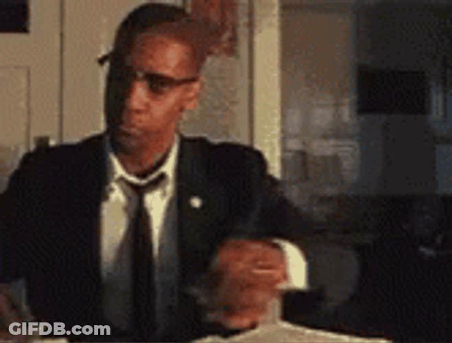 Furious Denzel Washington Taking Off Eyeglasses GIF