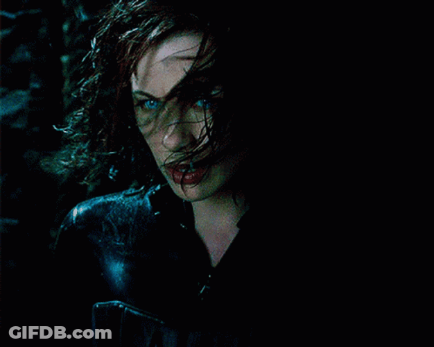 Furious Kate Beckinsale GIF
