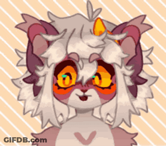 Furry Blinking Rapidly GIF