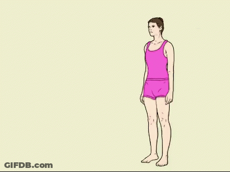 Furry Characters Standing Next To Each Other GIF