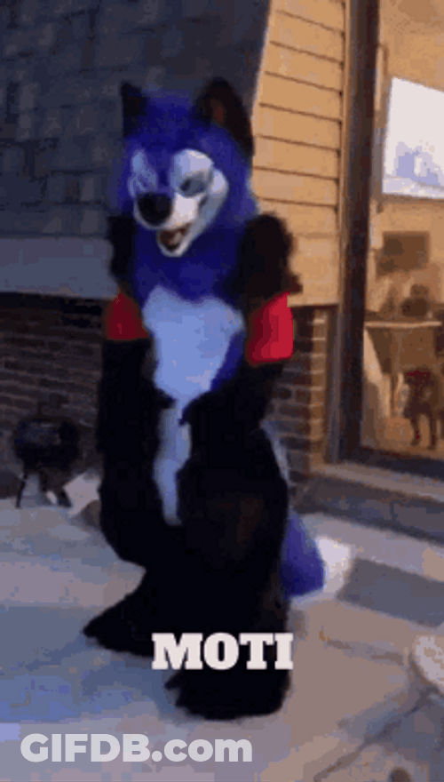 Furry Dance Steps GIF