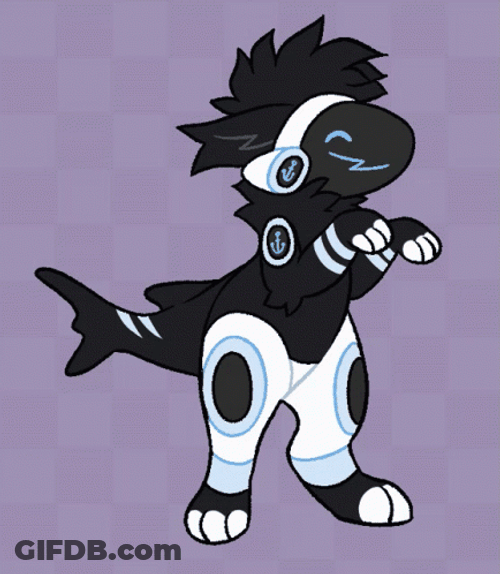 Furry Dressed As A Dinosaur GIF