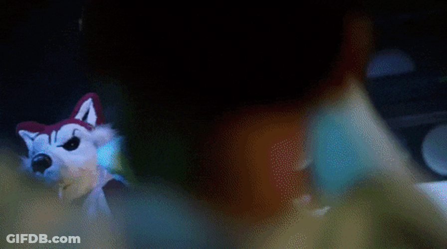 Furry Mascots Clubbing With Everyone GIF