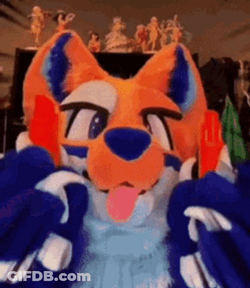 Furry Really Excited GIF