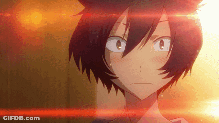 Furuya Chihiro Blushing Anime GIF