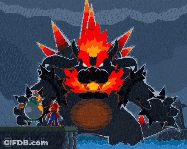 Fury Bowser Lightning GIF