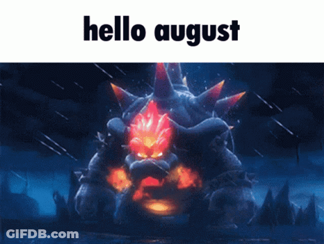 Fury Bowser Signals Hello August GIF