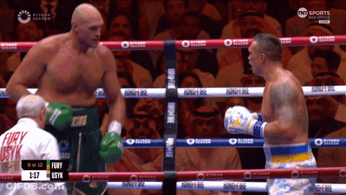 Fury Vs Usyx Boxing Match GIF