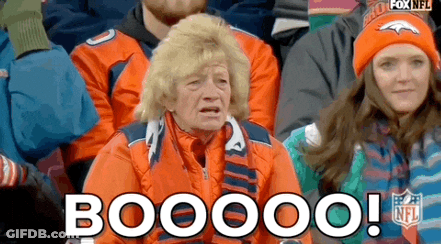 Futbol Diehard Fans Booing GIF