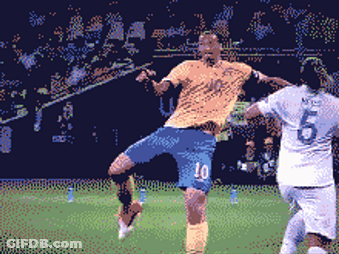 Futbol Game Zlatan Ibrahimović Midair Kick GIF