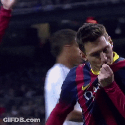 Futbol Lionel Messi Rallying The Crowd GIF