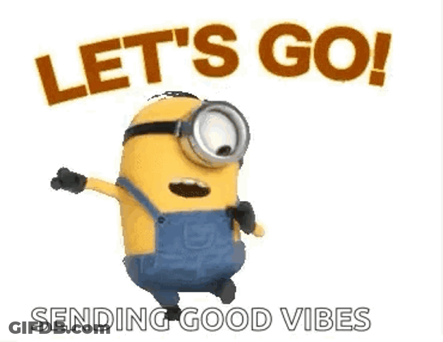 Futbol Minions Playing Ball Let's Go GIF