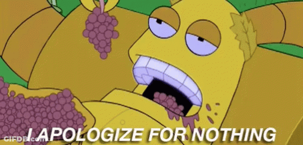 Futurama Hedonismbot Apologize For Nothing GIF
