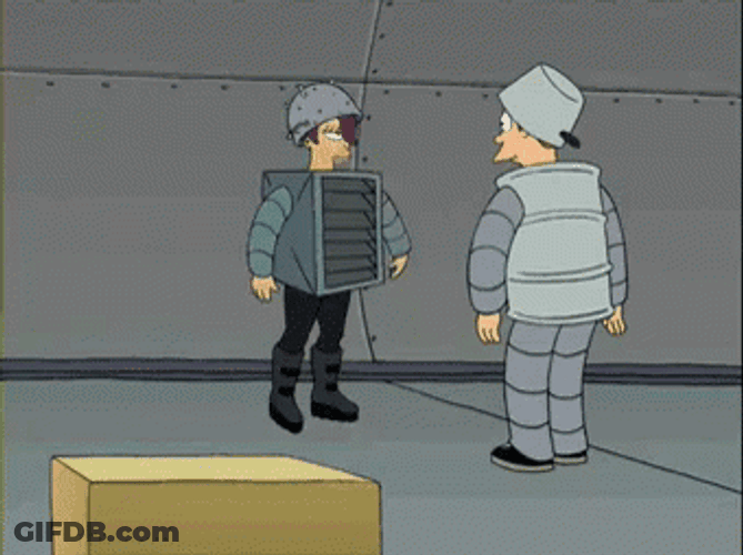 Futurama Robot Dance GIF