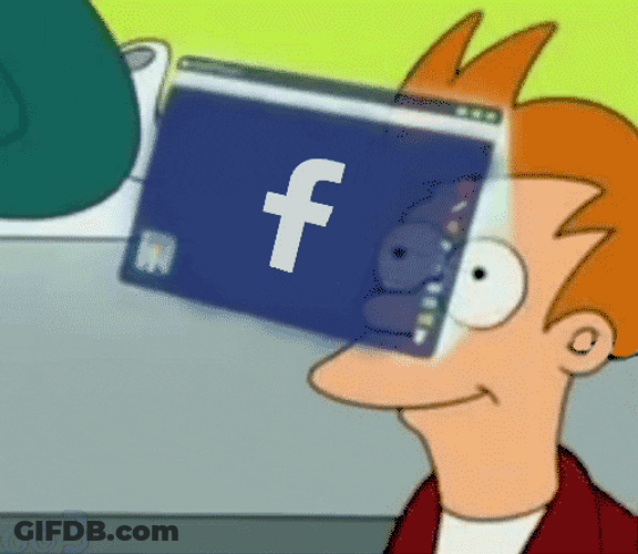 Futurama Social Media Facebook GIF