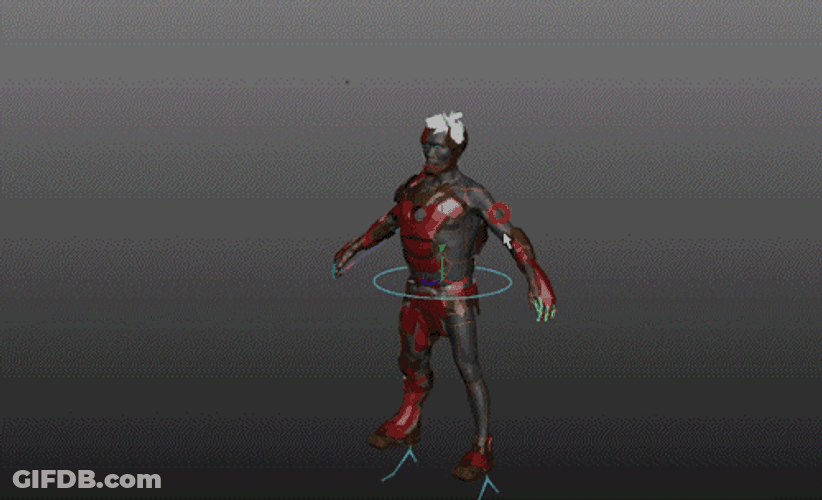 Future Gaming Design Digital Avatar GIF
