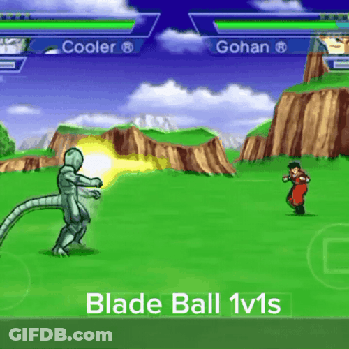 Future Gohan And Cooler Rapidly Exchanging Attacks GIF