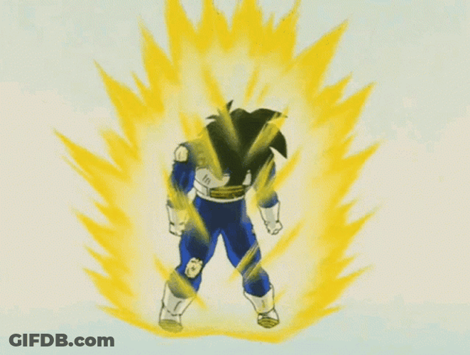 Future Gohan Gives His Final Strength GIF