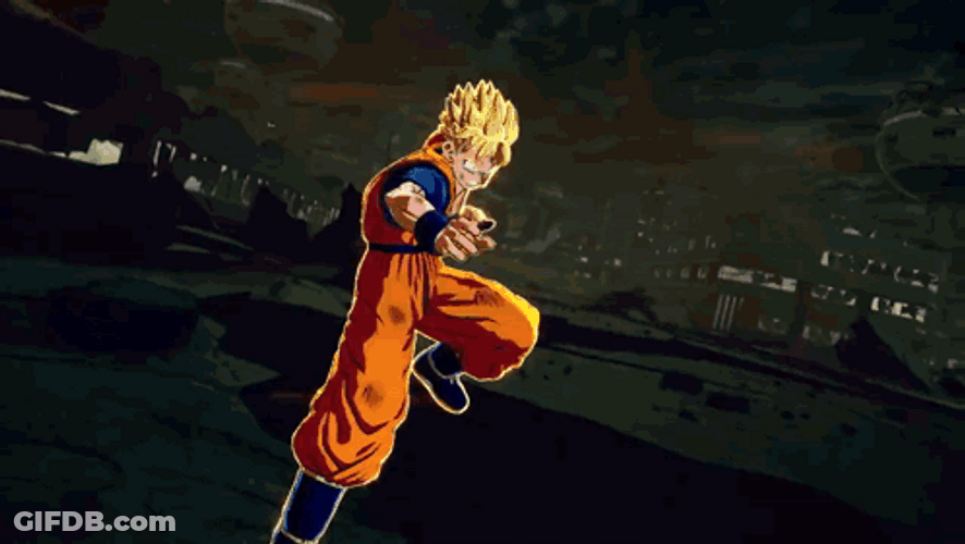 Future Gohan Releases Compelling Kamehameha Wave GIF