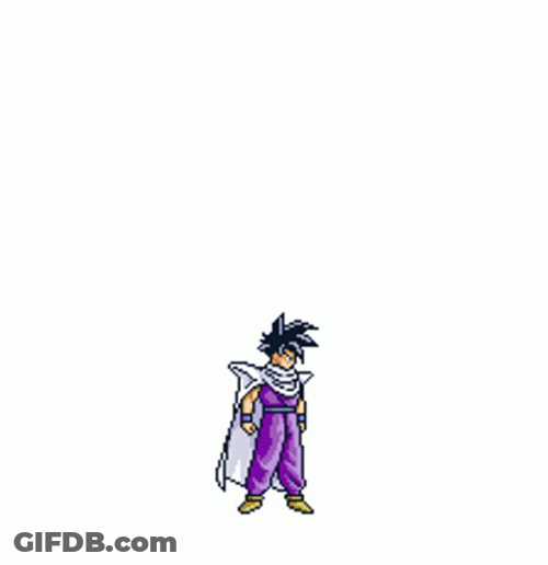 Future Gohan Super Saiyan Immense Transformation GIF
