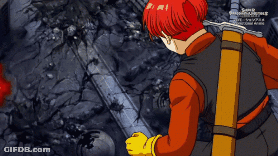 Future Gohan Versus Future Trunks GIF