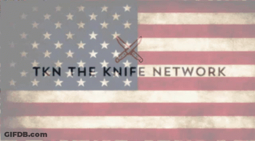 Future Made In America On Blue Background GIF