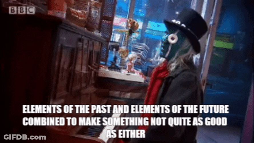 Future Past Eels Song Mighty Boosh GIF