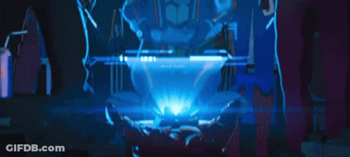 Futuristic Screen Saying Plan GIF
