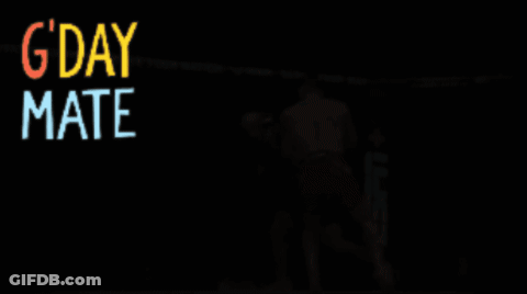 G Day Mate Poster Man In Dark Room GIF