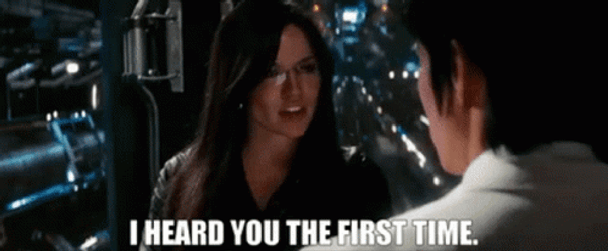 G.I Joe's Baroness Heard You The First Time GIF