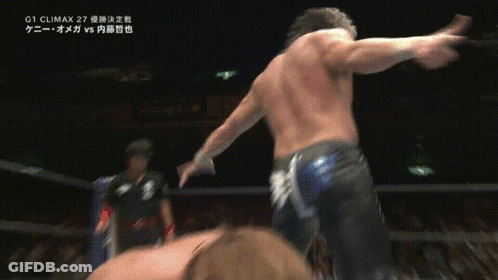 G1 Climax 27 Wrestling Match GIF