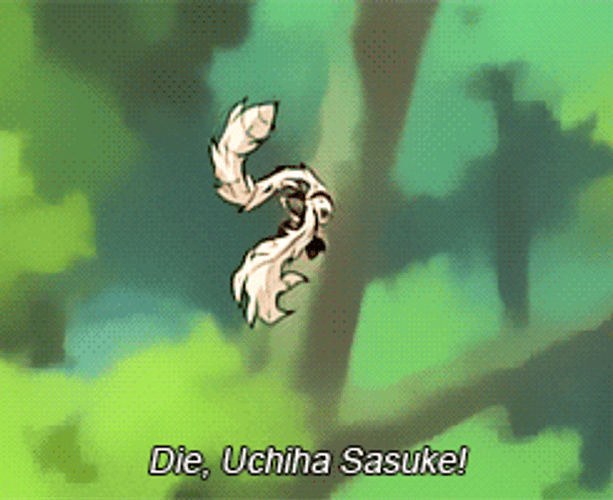 Gaara Die Uchiha Sasuke GIF