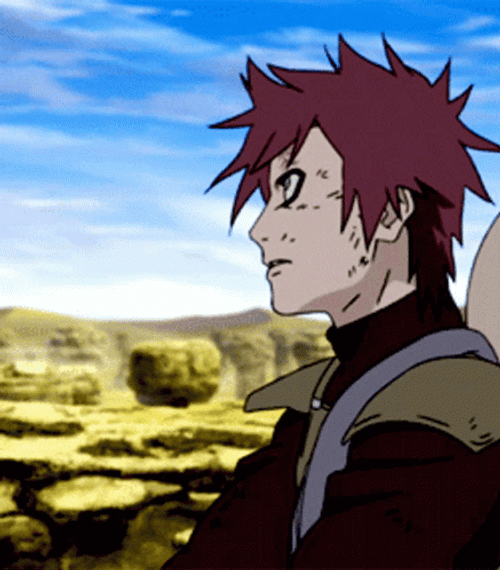 Gaara Manipulating Sand GIF