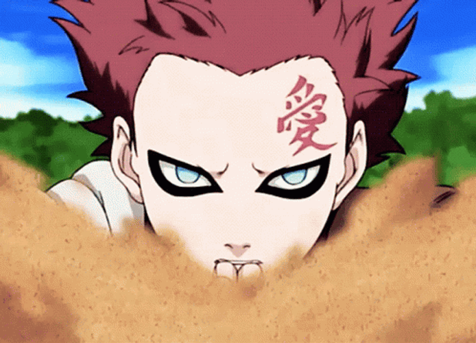 Gaara Sand Storm GIF
