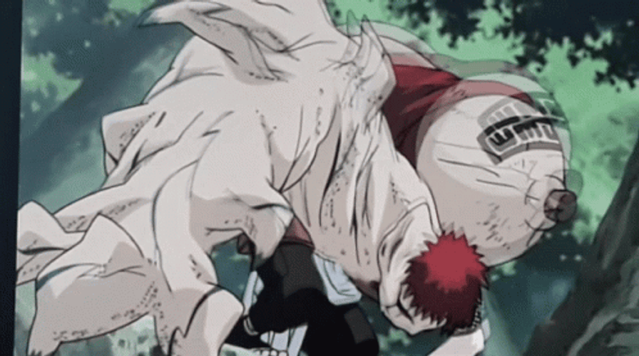 Gaara Shukaku Transformation GIF