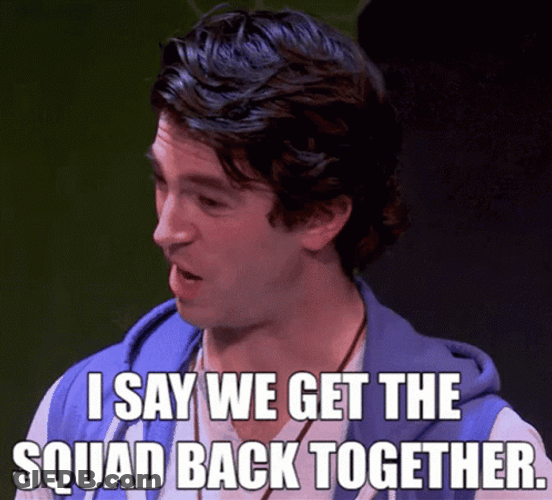 Gabe Greenspan We're Getting The Band Squad Back Together GIF