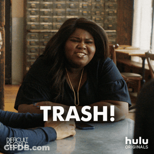 Gabourey Sidibe Says Trash Hot Garbage GIF
