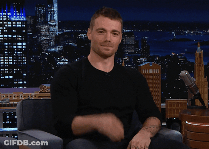 Gabriel Basso Funny Salute GIF