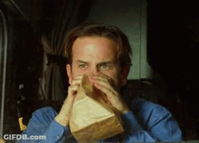 Gabriel Supernatural Hyperventilating GIF