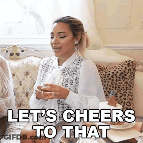 Gabriella Demartino Cheers GIF