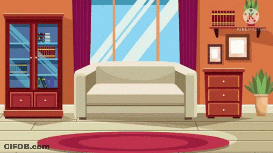 Gacha Kick Door Saying Hello GIF