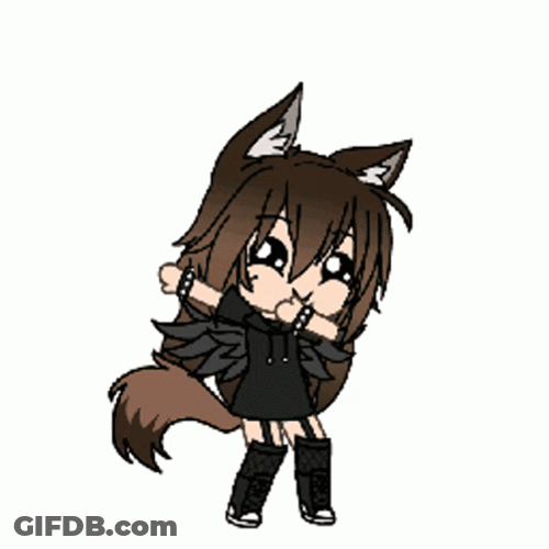 Gacha Life Alpha Leaf Storm Dabbing GIF